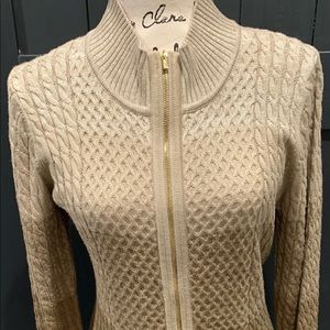 Knit multi colored maxi dress